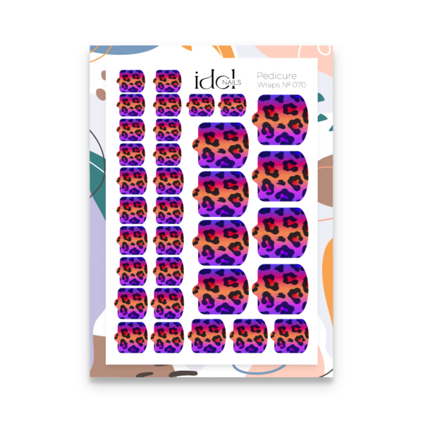 Pedicure Wraps #070 2