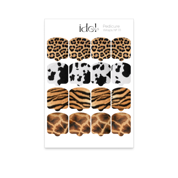 Pedicure Wraps #111