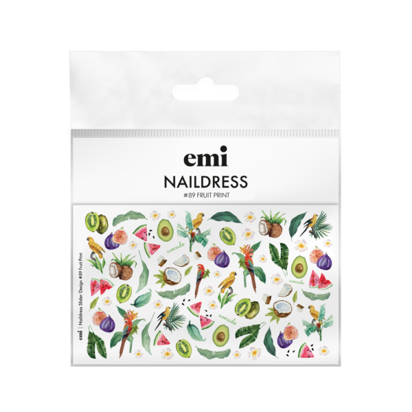 Naildress Slider Design #89 Fruit Print_01 1500x1500